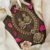 Vriksham Lakshmi Pendant AD stone Short Neckpiece-G16264